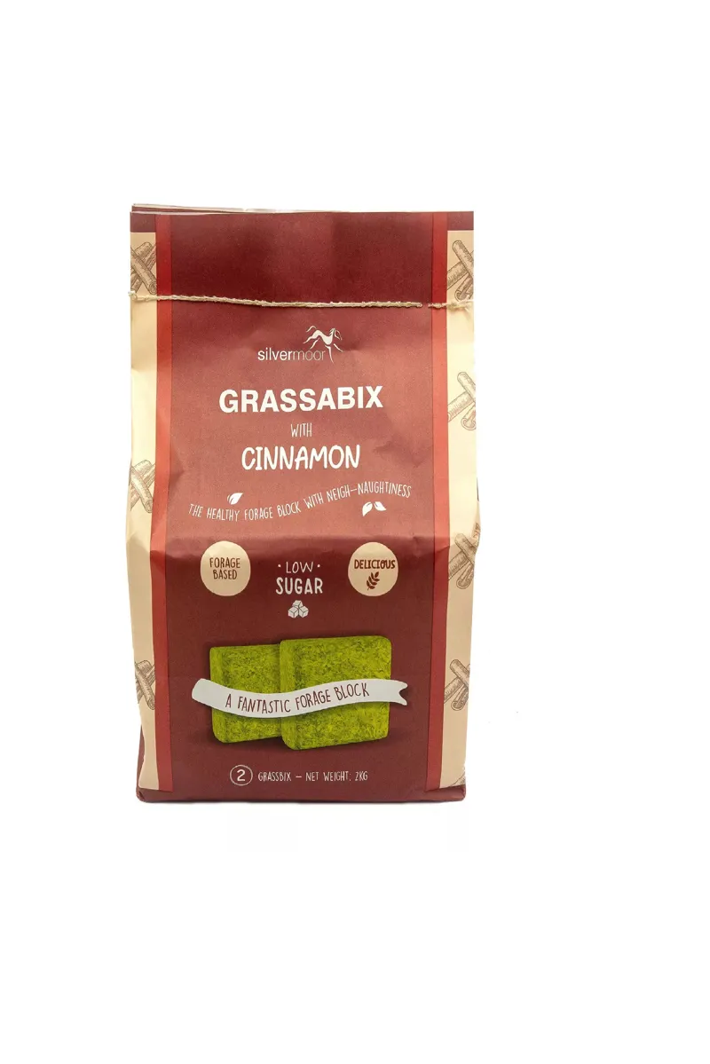 Silvermoor Grassabix with Cinnamon 2x1kg