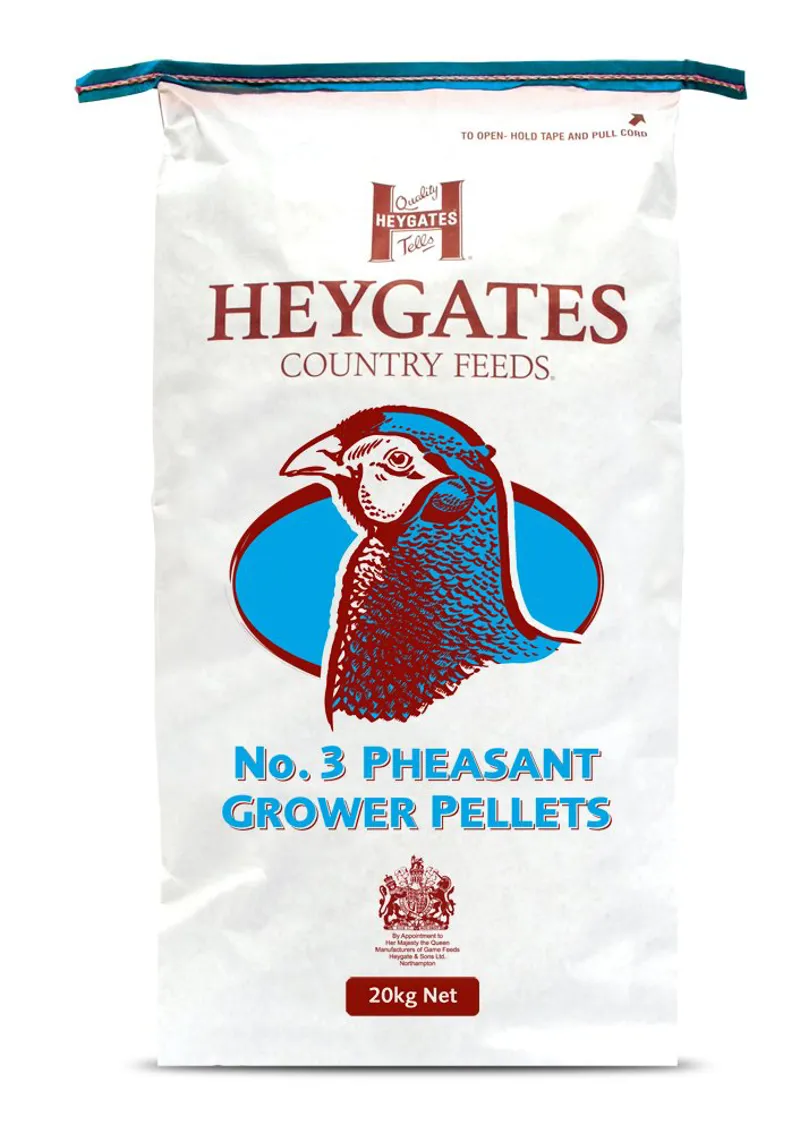 Heygates Pheasant No.3 Grower 20 kg