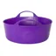 Faulks and Company Mini Shallow Flexible 5 Litre Gorilla Tub in Purple