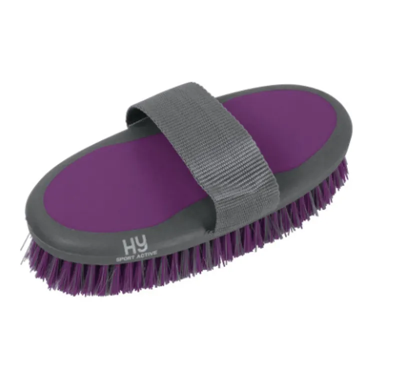 Hy Sport Active Body Brush in Amethyst Purple