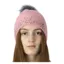 Hy Equestrian Synergy Diamante Bobble Hat in Rose