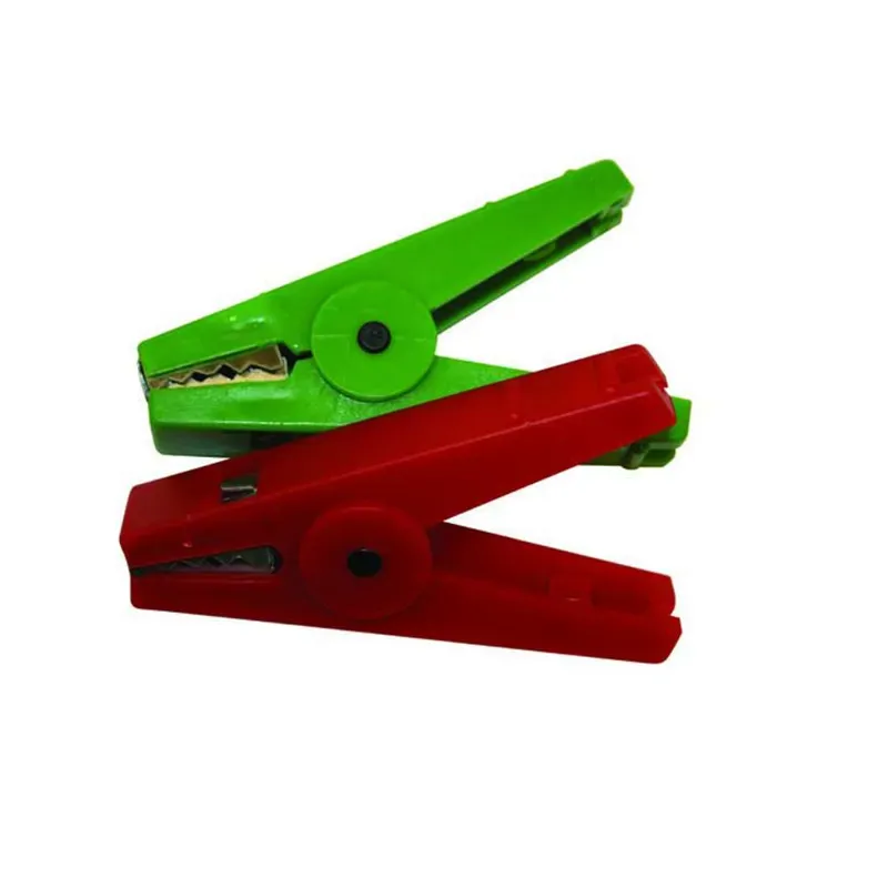 Agrifence 2 Pack Croc Clips in Red/Green