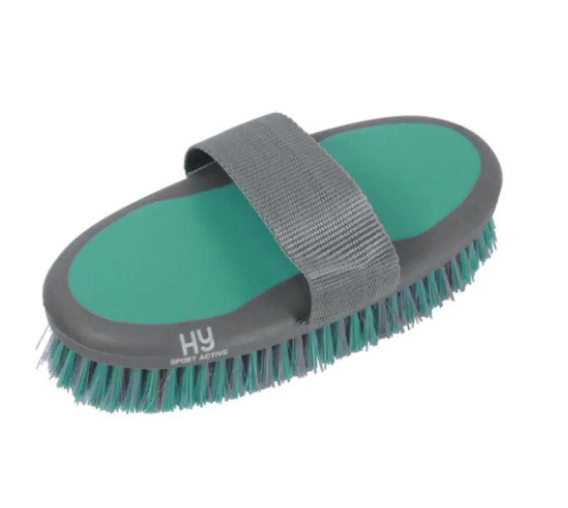 Hy Sport Active Body Brush in Spearmint Green