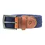 Hy Equestrian Woven Elastic Belt in Tan/Navy