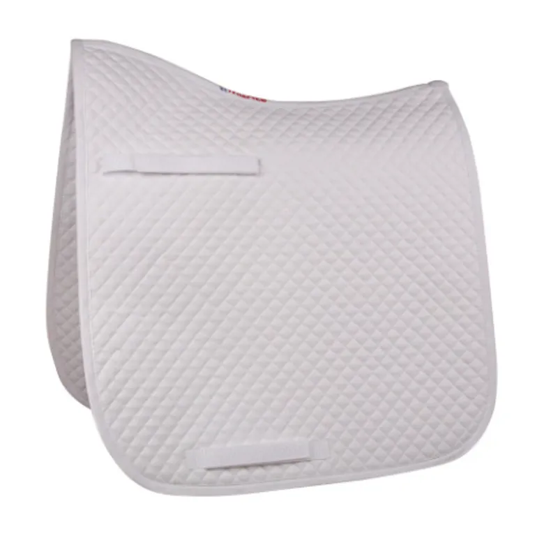 Hy Equestrian Competition Dressage Pad in White