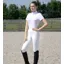 Hy Equestrian Selah Competition Riding Tights in White