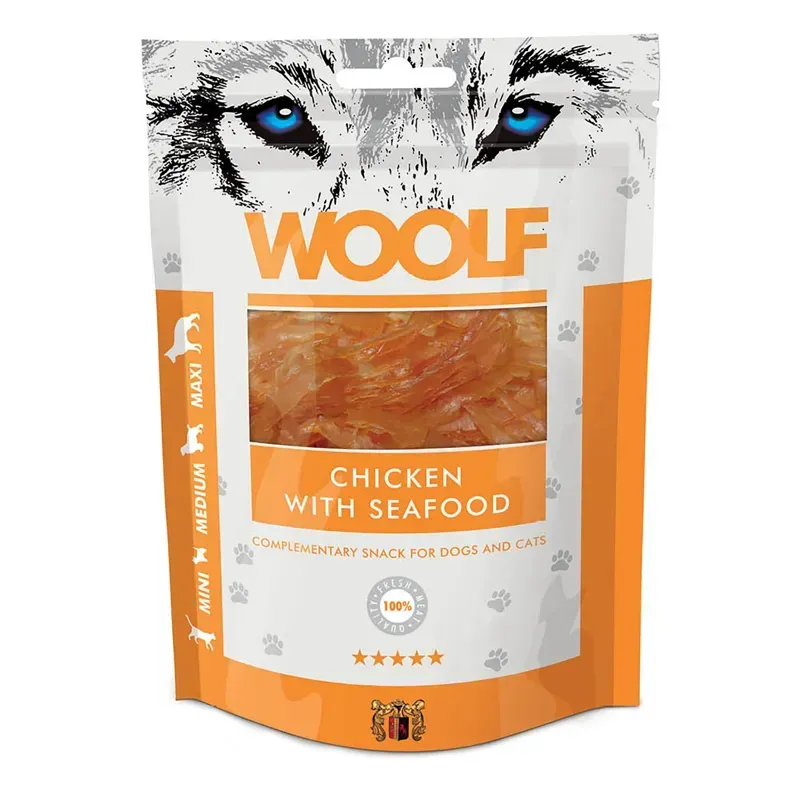Woolf 100 gm Chicken With Seafood in Orange